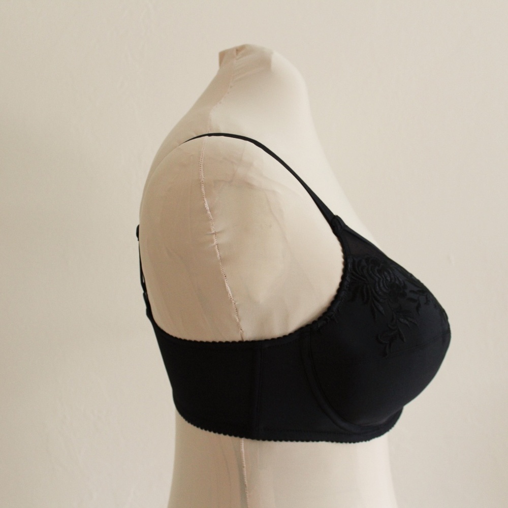 NWT Elila Embroidered Underwire Bra - Picture 6 of 11